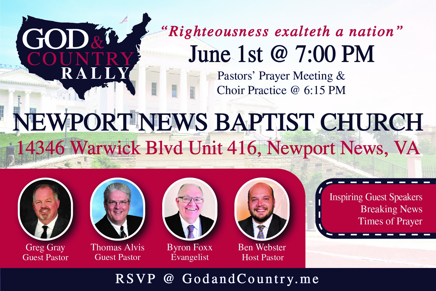 June 1 Newport News